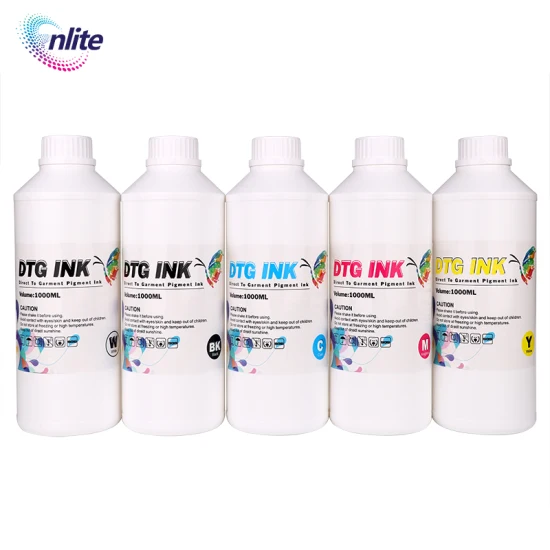 Tinta DTG de 5 colores, 1000 ml, concesiones de precios, tinta DTG Dx5